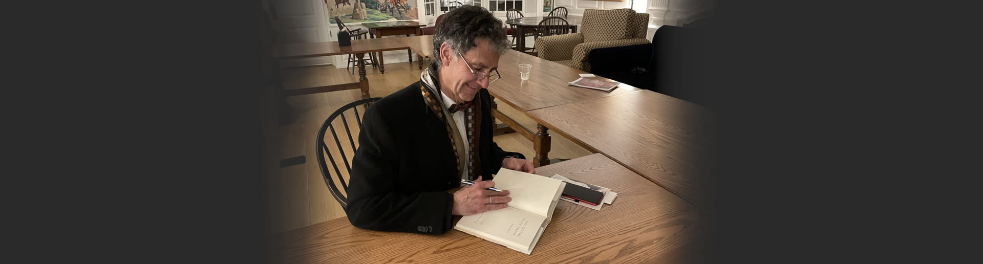 Michael Almond Signing Book